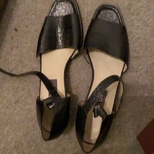 Bally open toes strap shoes